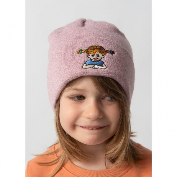 Bavarian Caps Stickhaum Pippi Langstrumpf Kinder - Rosa