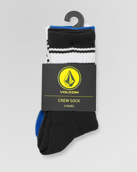 Volcom Full Stone Sock Multipack - 34-37