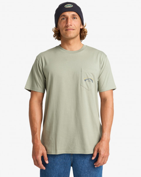 Billabong Stacked Arch Pocket Tee