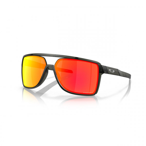 Oakley Castel - Matte Grey Smoke / Prizm Ruby