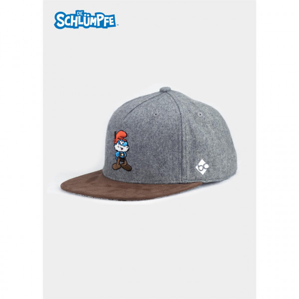 Bavarian Caps Papa Schlumpf Snapback - Dunkelgrau