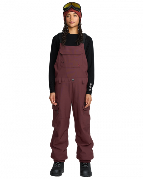 Volcom W Creston 3d Stretch Bib Overall