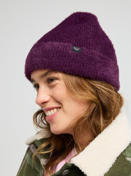 Roxy Peace Polly Beanie - Blackberry Wine