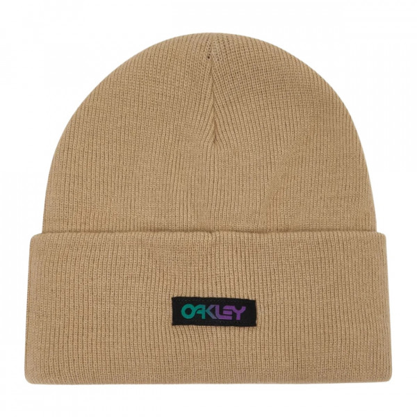 Oakley B1b Gradient Patch Beanie - Pebble