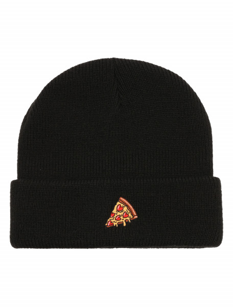 Iriedaily Pizza Love Beanie - Black