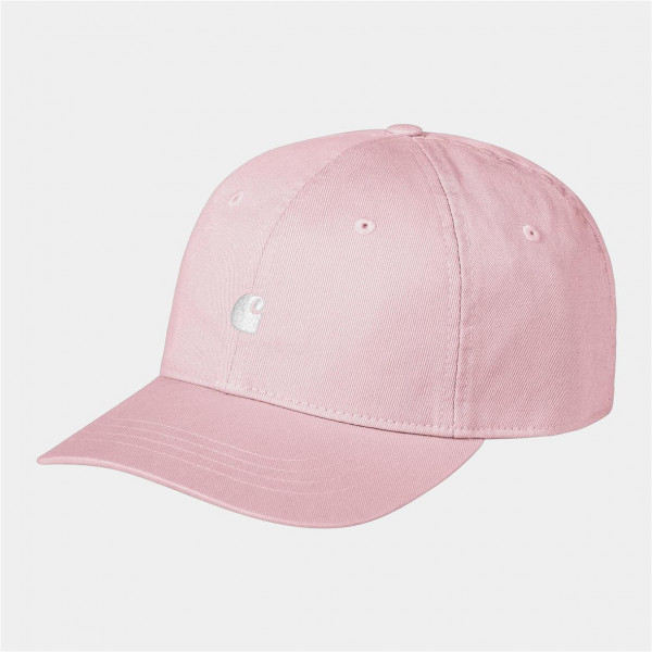 Carhartt WIP Madison Logo Cap - Air Pink / White