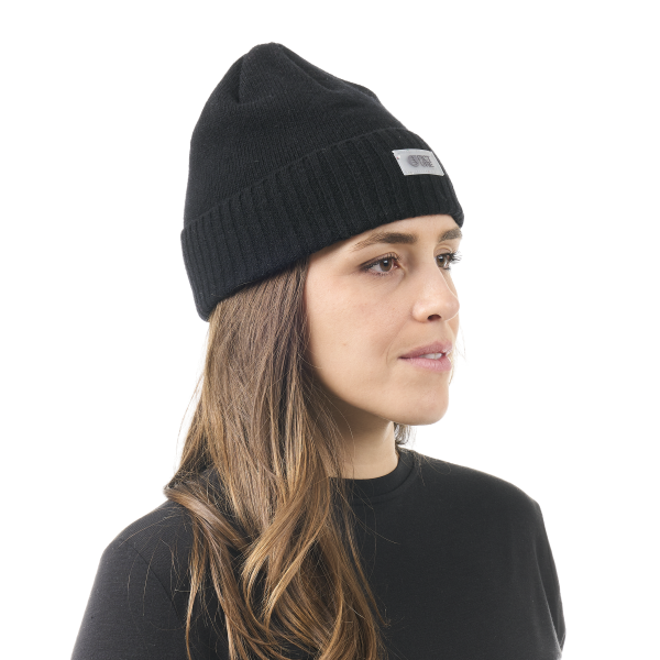 Picture Shap Beanie - A Black