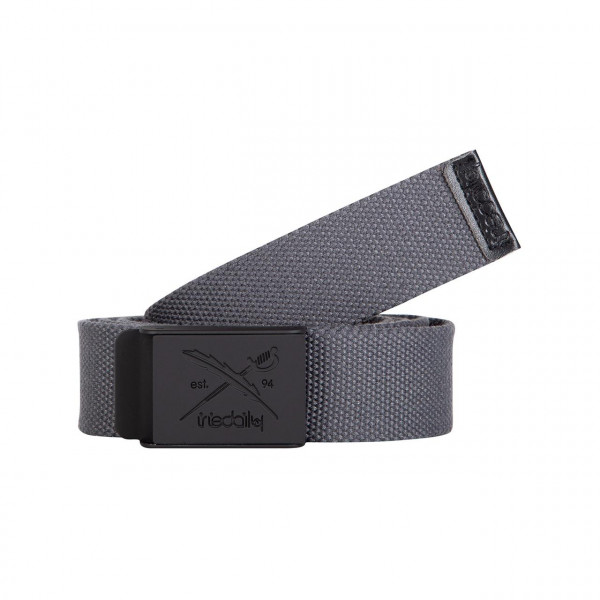Iriedaily Flag Rubber Belt - anthracite
