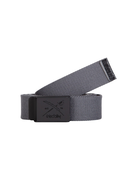 Iriedaily Flag Rubber Belt - Anthracite