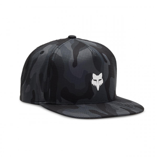 Fox Head Camo Tech Snapback - Black Camo