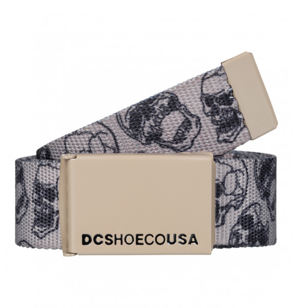 DC Web Belt 3 - Crockery Skully Print