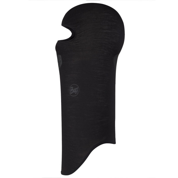 Buff Merino Lightweight Balaclava - Solid Black