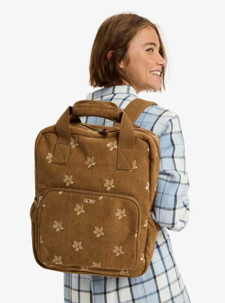 Roxy Feeling Emby Handle Backpack - 13L - Woodsmoke