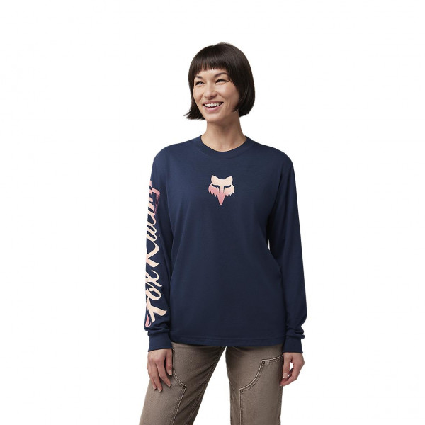 Fox W Scripted Ls Tee