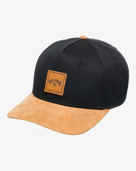 Billabong Stacked Snapback - Black/Tan
