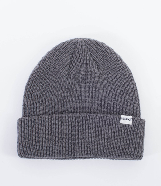Hurley M Harbor Beanie - Dark Smoke Grey
