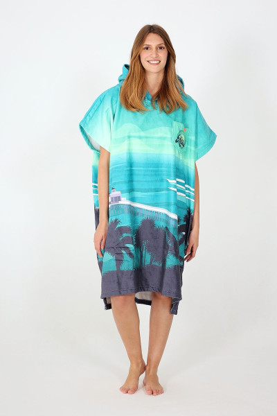After Essentials Destination Poncho - Malibu