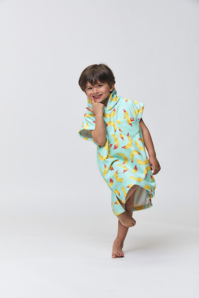 After Essentials Baby Bath Poncho - Banana Stain - 89-110 cm
