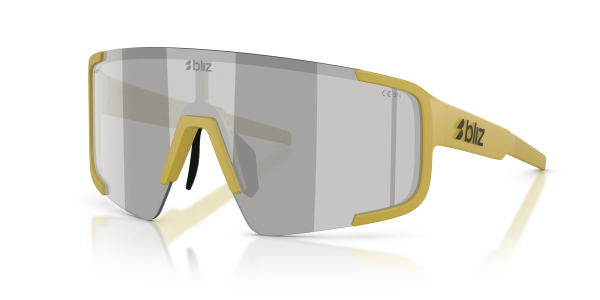Bliz P003 - Matte amber green / Smoke/silver mirror