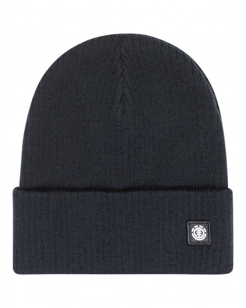 Element Mid Icon Beanie Rib - Flint Black
