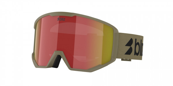 Bliz Spark - Matte Camo Green / Brown/Red Multicolor