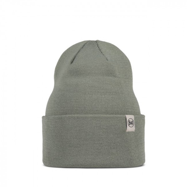 Buff Knitted Beanie Lilon - Opaline