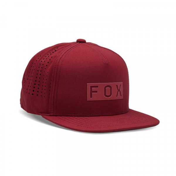 Fox Wordmark Tech Sb Hat - Scarlet Red
