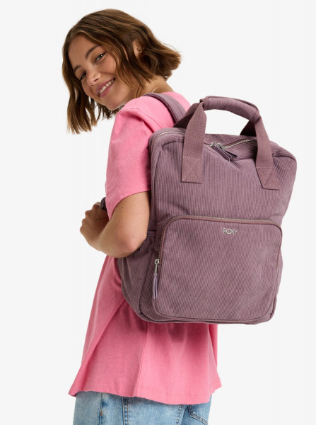 Roxy Feeling Vibes Handle Backpack - 13L - Off White