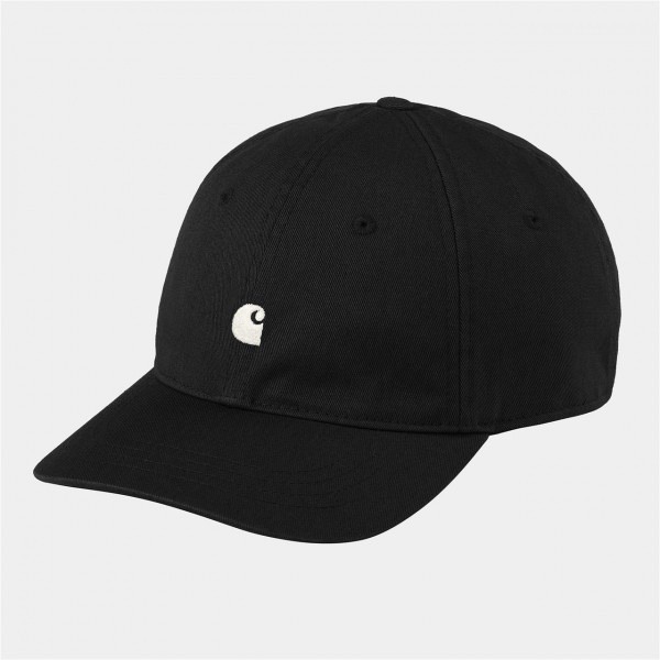 Carhartt WIP Madison Logo Cap - Black / Wax