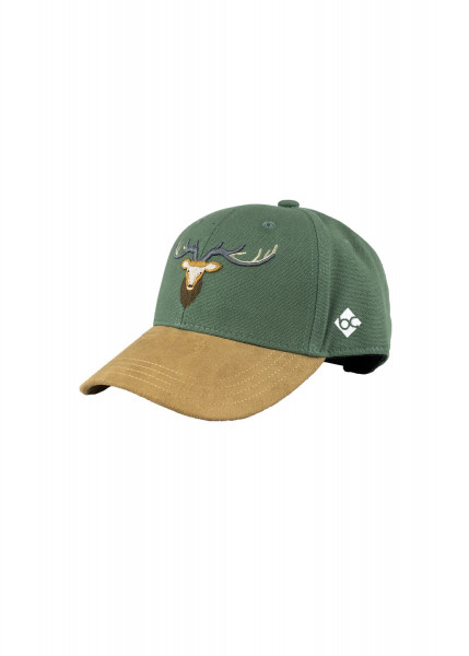 Bavarian Caps Waldhirsch Curved - Dunkelgrün