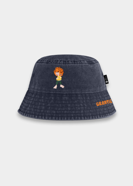 Bavarian Caps Bucket Hat Grantler Klub Pumuckl Kids - Black