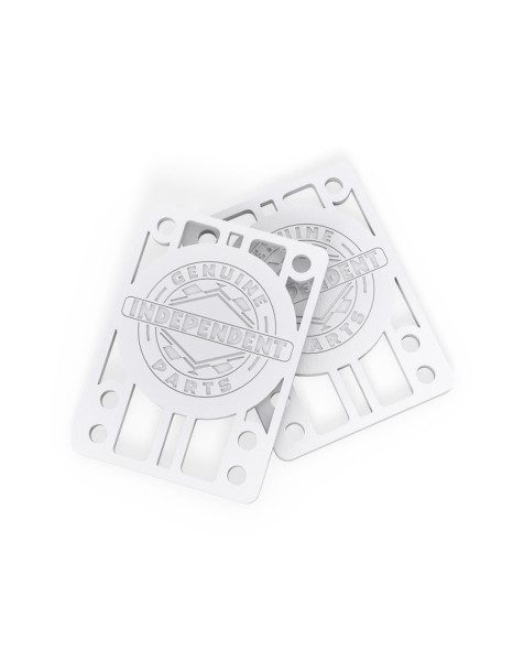 Independent 2Pk Riserpad 1/8 - White