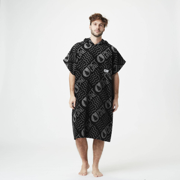 Picture Landsom Poncho - G Black Logo