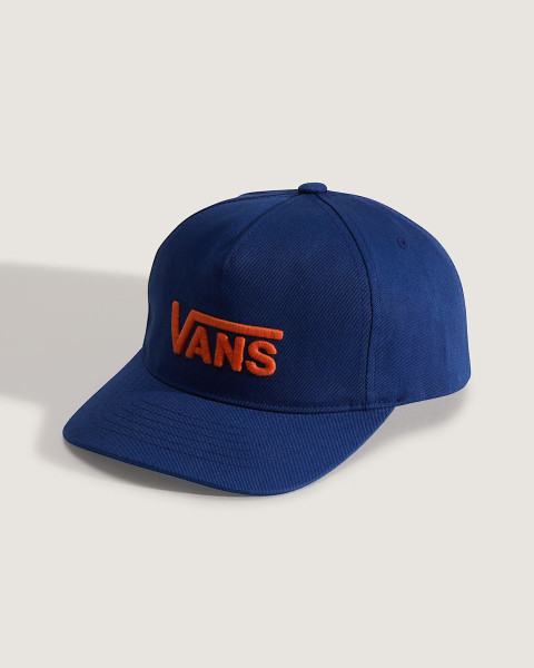 Vans Drop V Logo Snapback - Deep Indigo