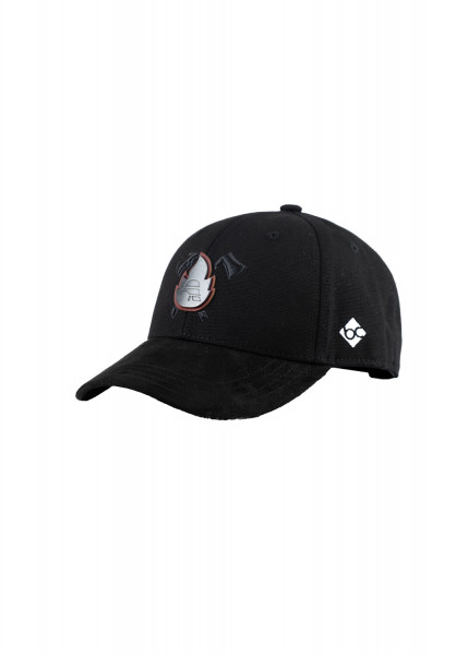 Bavarian Caps Feuerwehr - Black Edition Curved - Schwarz