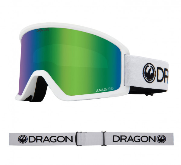 Dragon DX3 OTG Base ION - White/Lumalens Green Ionized Lens