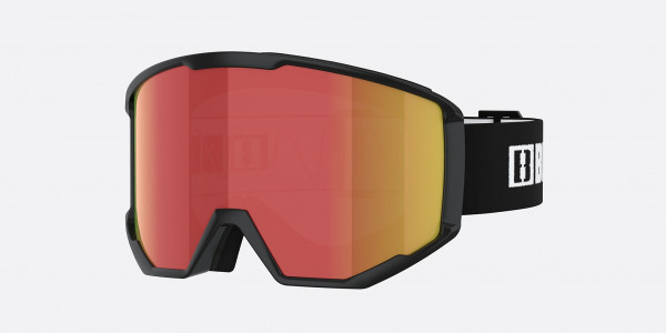 Bliz Spark - Matte Black / Brown Red