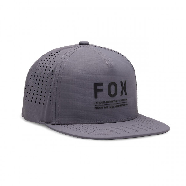 Fox Non Stop Tech Snapback - Steel Grey