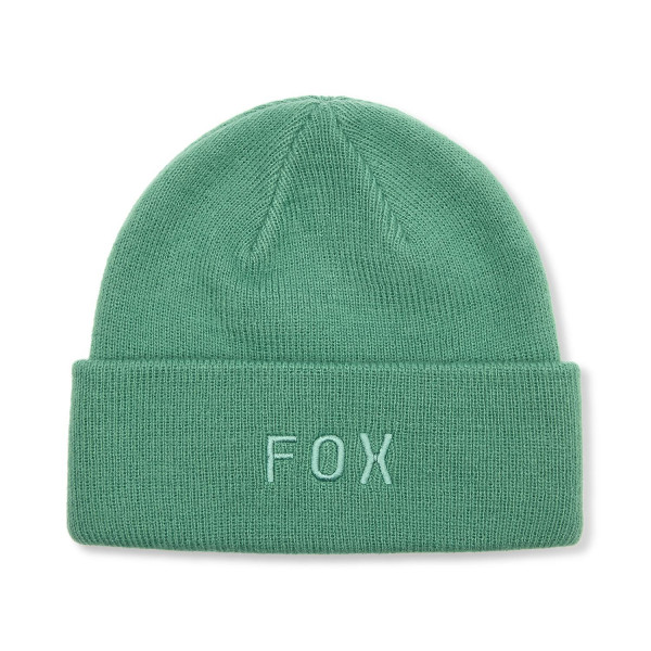 Fox Wordmark Beanie - Pine Green